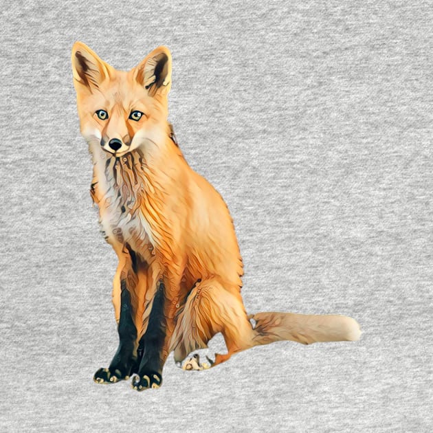 Fox - Woodland Themed Kids Room, Funny Gifts For Forester, Cute Animals by Shirtsmania